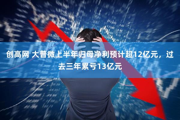 创高网 大普微上半年归母净利预计超12亿元,过去三年累亏13亿元